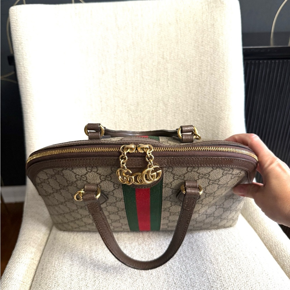 Authentic Gucci Ophidia GG Supreme Top Handle bag - Picture 16 of 16